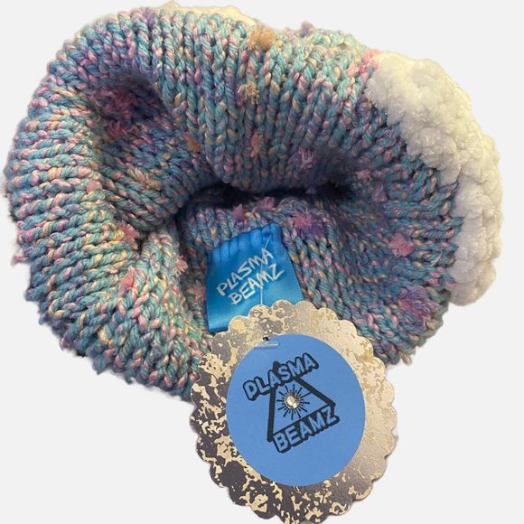 Plasma Beamz Hand Knitted Head in the Clouds Beanie main image 13